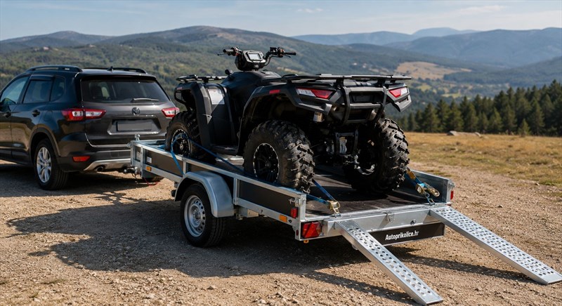 Kako odabrati auto prikolicu za quad?