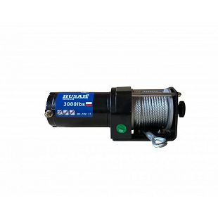 VITLO ELEKTRIČNO HUSAR WINCH BST 3000 LBS+sajla 14 m 1361 kg