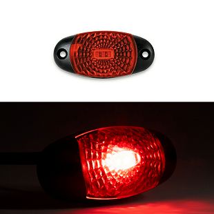 LED svjetlo pozicijsko crveno FT-025 C 12/24 V