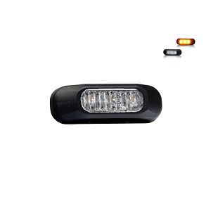 LED strobo bljeskalica žuta FT-210 - 3 intervala bljeskanja