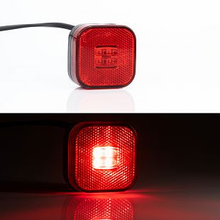 LED svjetlo gabaritno FT-027 C 12/24 V crveno