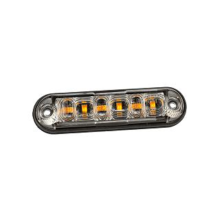 LED strobo bljeskalica žuta FT-205 - 4 intervala bljeskanja