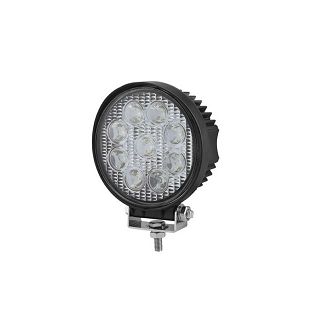 LED radna lampa L0076S - okruglo 9xLED-usmjereno svjetlo
