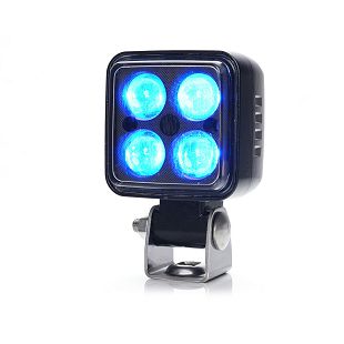 LED sigurnosno svjetlo W267 plavo - projicira plavu točku