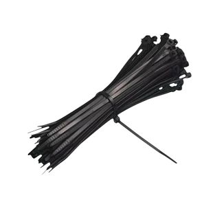Vezica plastična PVC 200x2,5 mm (100 kom) crna