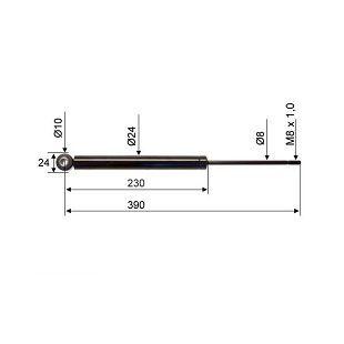 AMORTIZER AL-KO 120SR 390 mm Valeryd