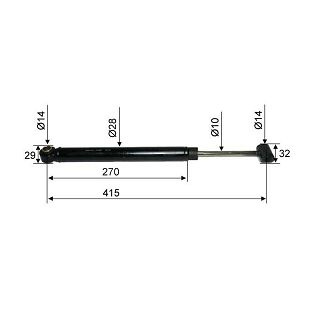 AMORTIZER AL-KO 2,8VB/351VB Valeryd