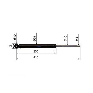 AMORTIZER ZA AL-KO 200 CC=410 mm