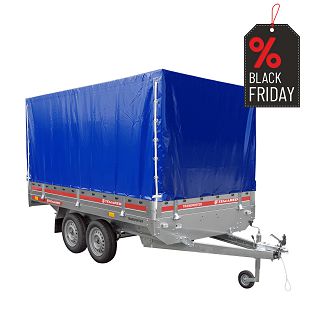 TRANSPORTER 3015/2 R 750 kg+lisnate opruge+cerada!