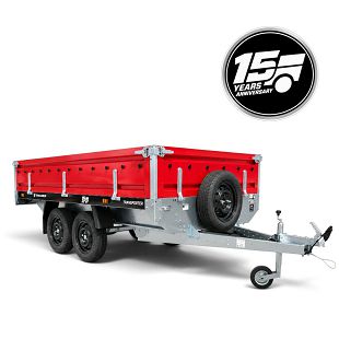 TRANSPORTER 3015/2 750 kg RED EDITION! (rez.kotač+LED svjetla)
