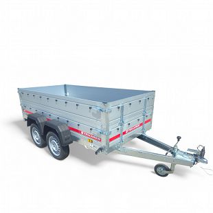 PRO 2612/2 NT ALU 750 kg - ALU STRANICE+dodatne stranice