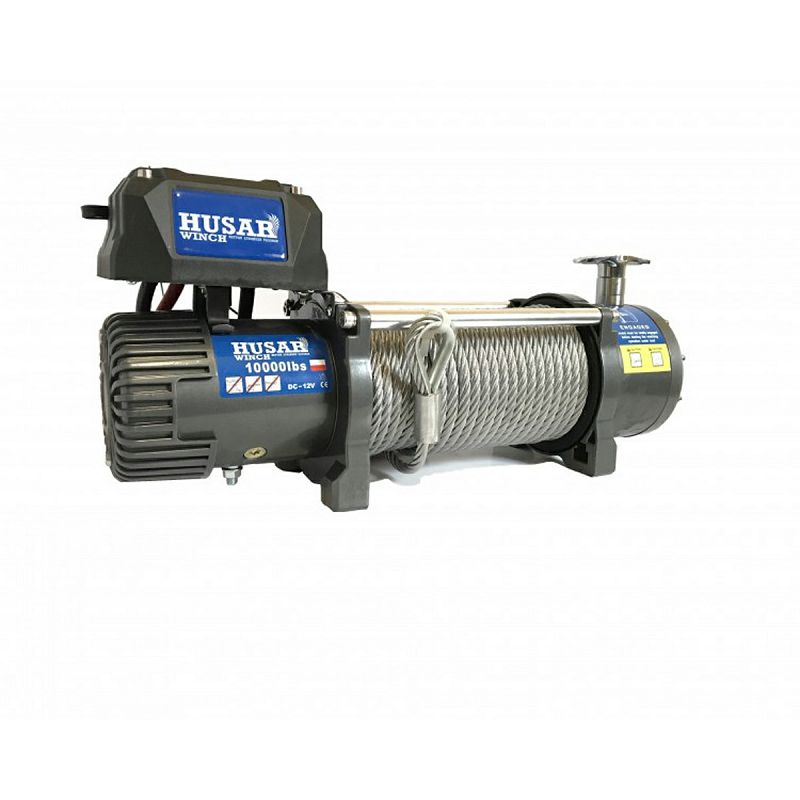 VITLO ELEKTRIČNO HUSAR WINCH BST 10000 LBS+sajla 28 m 4536 kg