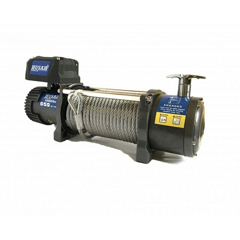 VITLO ELEKTRIČNO HUSAR WINCH BST 10000 LBS+sajla 28 m 4536 kg