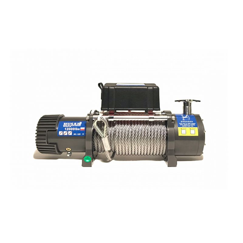 VITLO ELEKTRIČNO HUSAR WINCH BST 12000 LBS+sajla 25 m 5443 kg