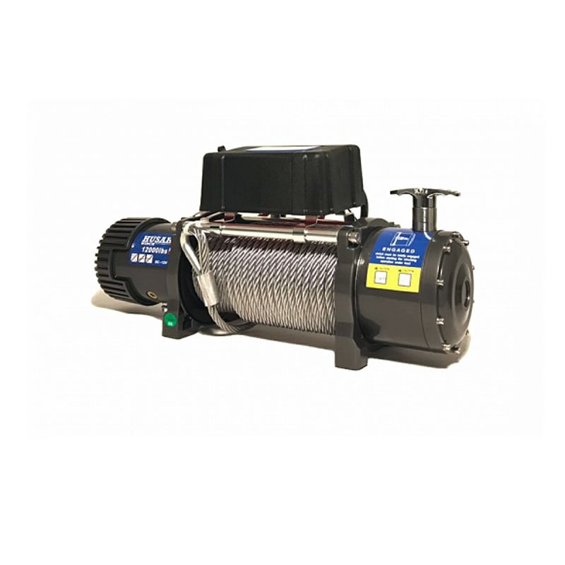 VITLO ELEKTRIČNO HUSAR WINCH BST 12000 LBS+sajla 25 m 5443 kg