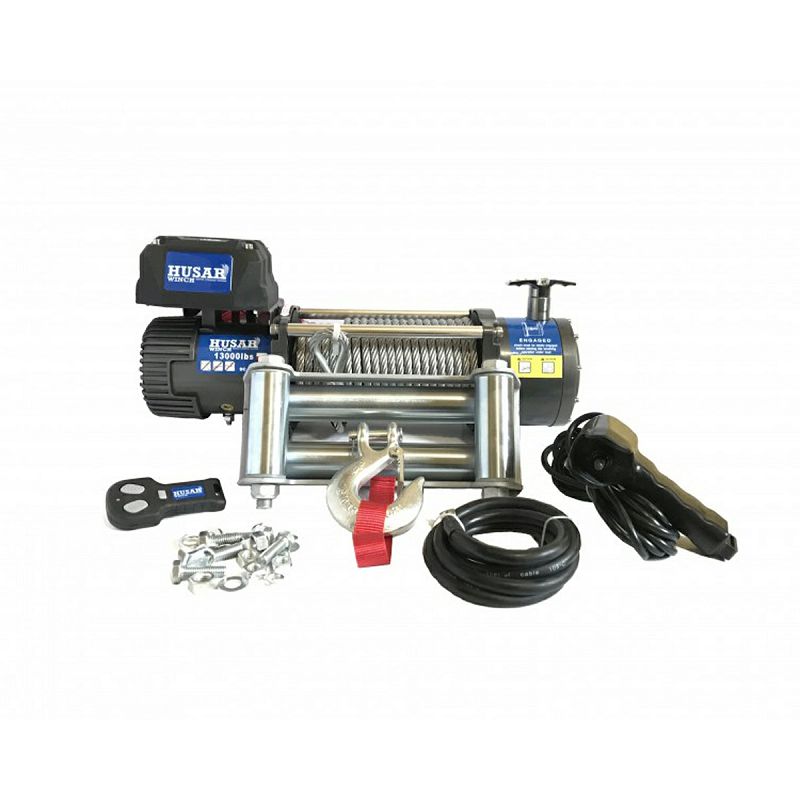 VITLO ELEKTRIČNO HUSAR WINCH BST 13000 LBS+sajla 25 m 5897 kg