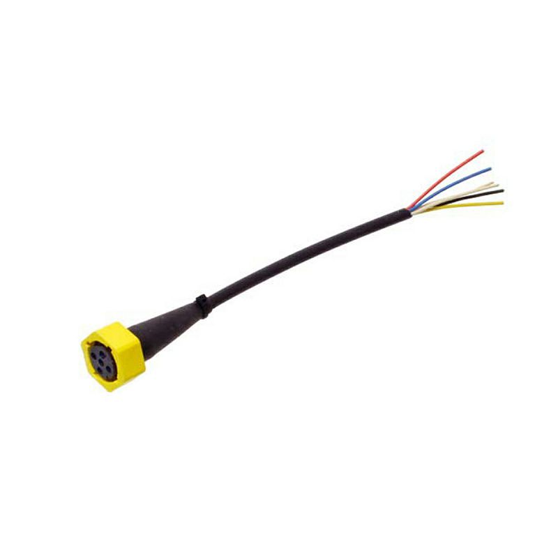 Konektor 5 pin lijevi žuti+kabel 1 m