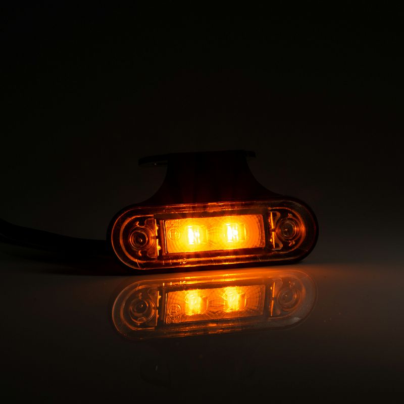 LED svjetlo pozicijsko FT-015 Z+K LED žuto+gornji nosač+kabel
