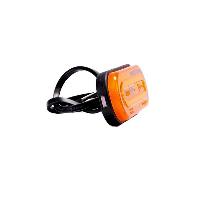 LED marker FT-072 Z žuti 12/36V+2 nosača