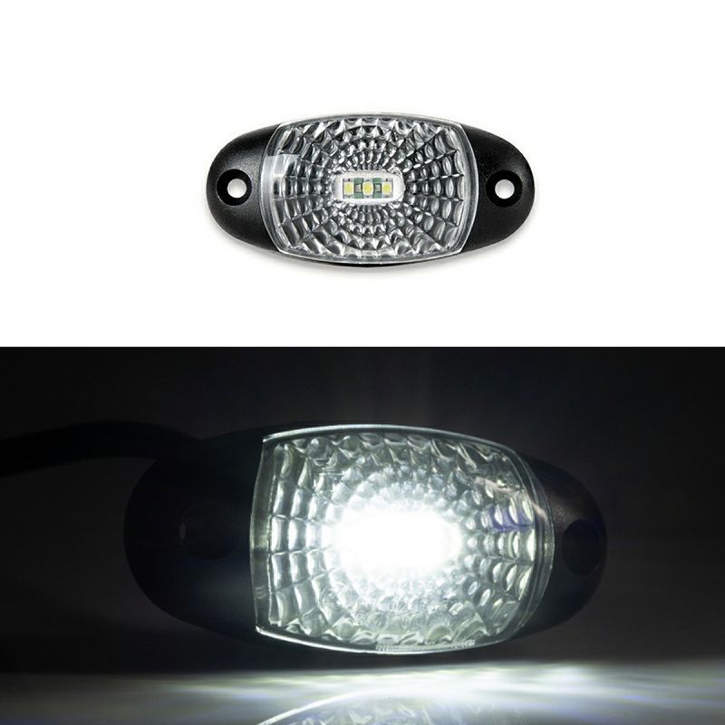 LED svjetlo pozicijsko bijelo FT-025 B 12/24 V