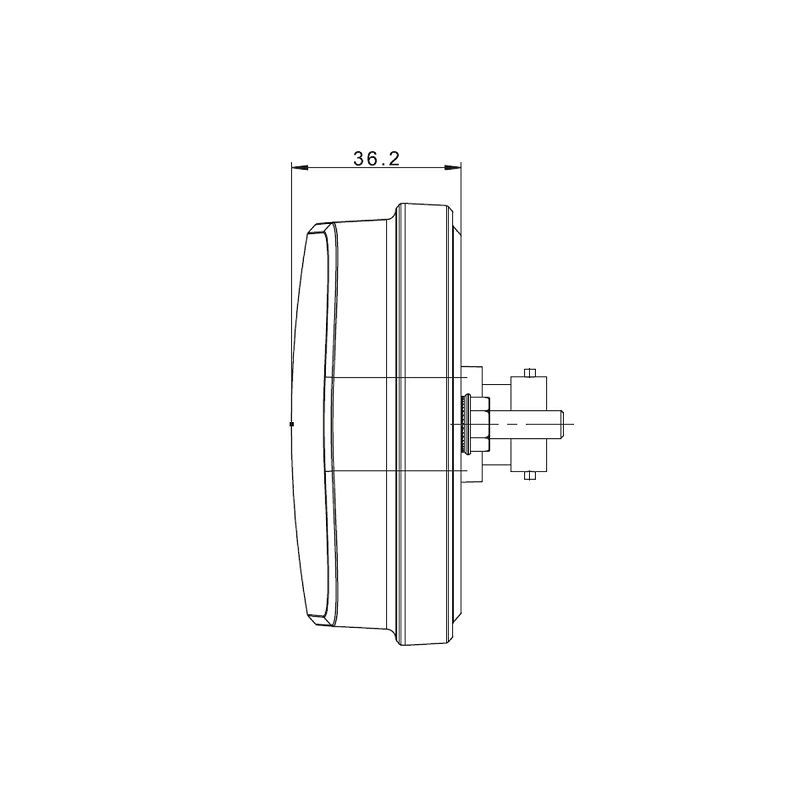 LED svjetlo stražnje FT-230 PM 12/24V+1 m kabel