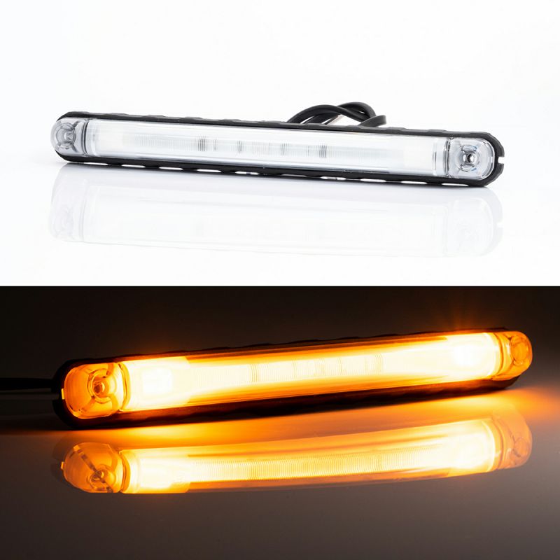 LED marker FT-029 Z 12/24 V žuti D=242 mm