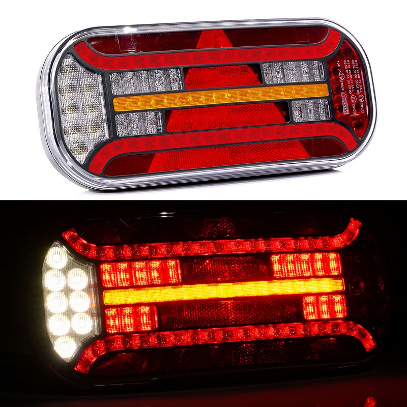 LED svjetlo stražnje FT-610 lijevo 12/24 V - dinamički indikator