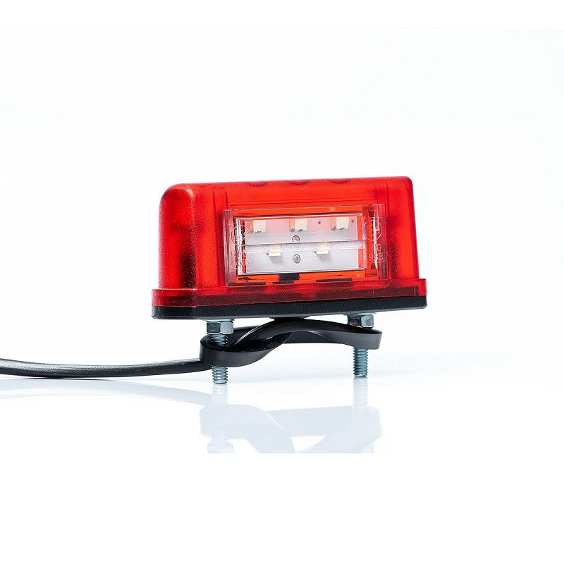 LED svjetlo registarske pločice crveno FT-016A+kabel