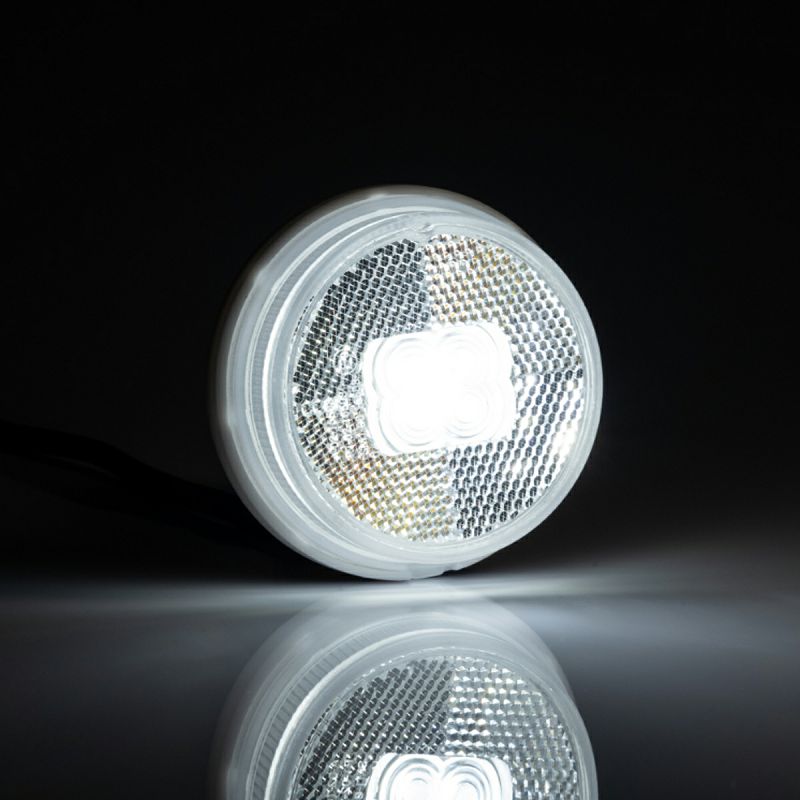 LED svjetlo pozicijsko bijelo FT-060 B 12/24 V+nosač