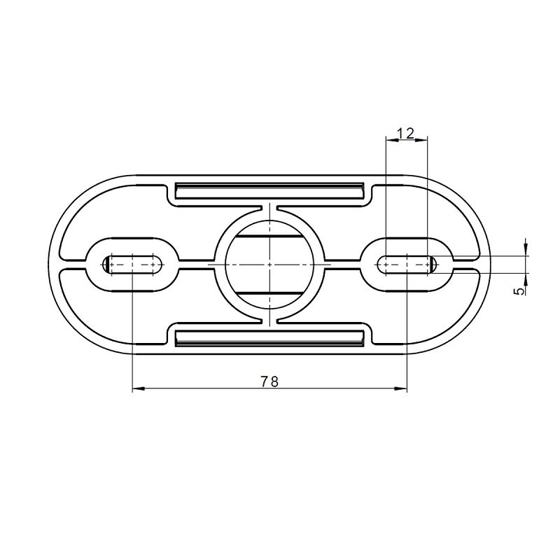 LED žmigavac/marker FT-071 12/24 V