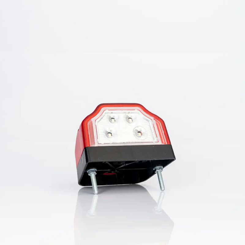 LED svjetlo registarske pločice  FT-031A crveno+kabel+brza spojnica
