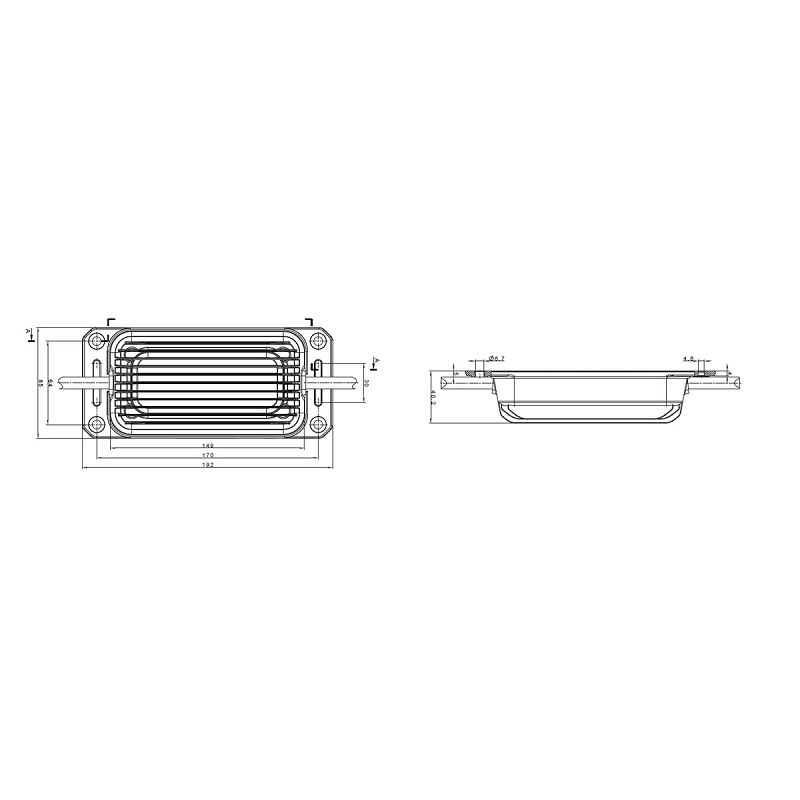 LED CONTROL BOX ALU 13-pinski 12V (novi model)