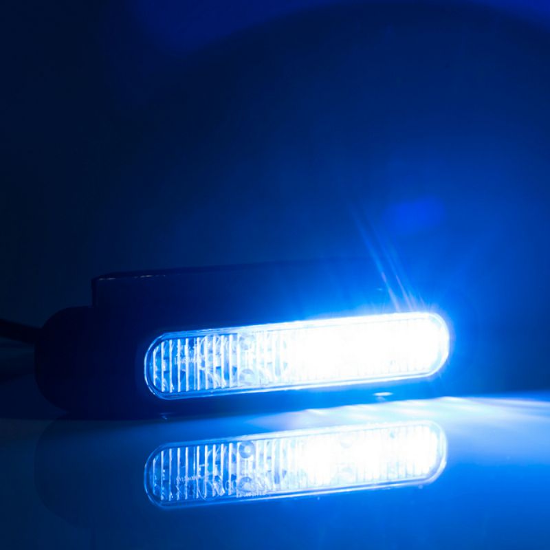 LED strobo bljeskalica plava FT-200N - 6 programa bljeskanja
