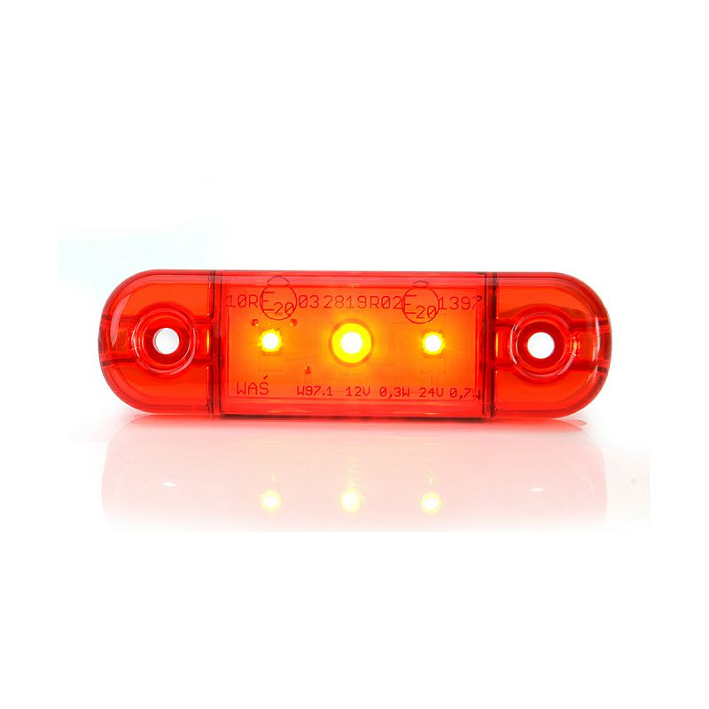 LED marker W97.1/709 SLIM crveni