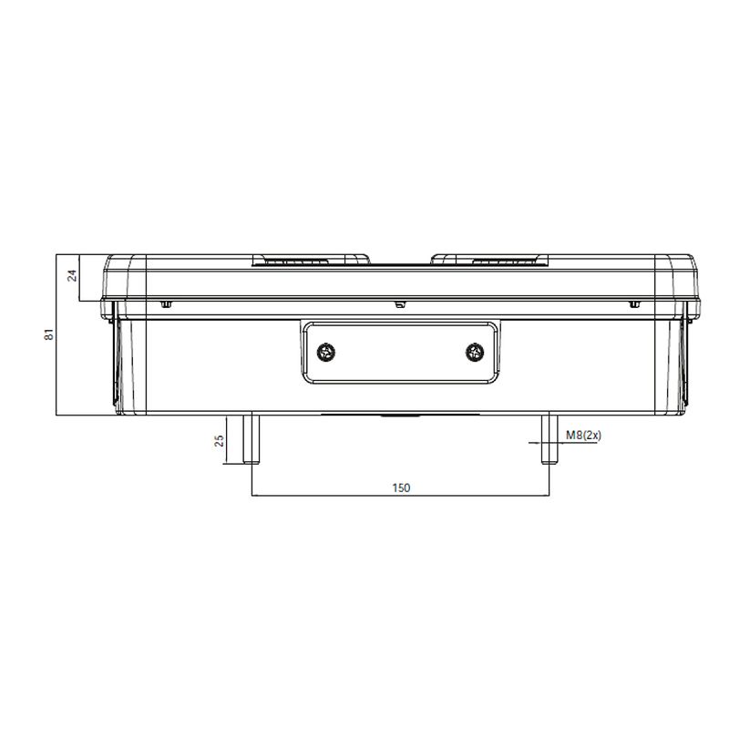 LED svjetlo stražnje W250DD, LIJEVO, DINAMIČKI INDIKATOR, 12/24V