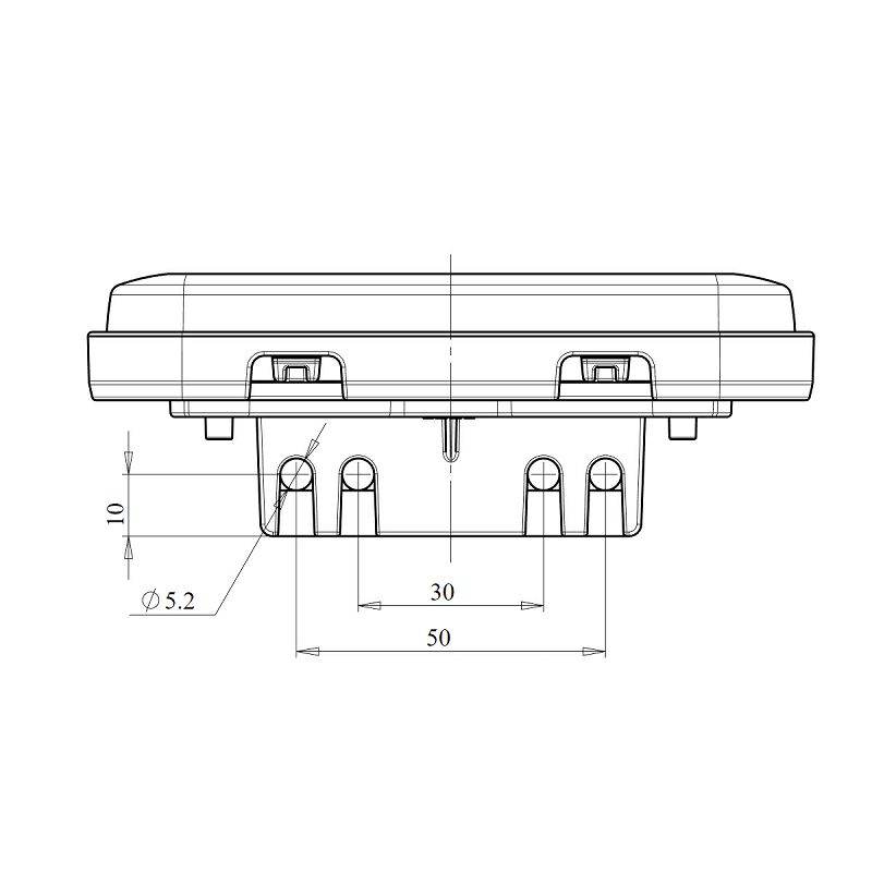 LED marker W199/1403 crveni NEON EFFECT