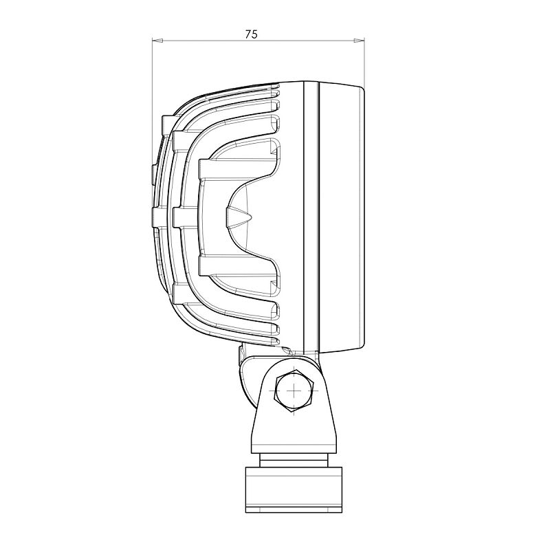 LED radna lampa W164/1158 7000 usmjereni snop 7000 LM! ADR