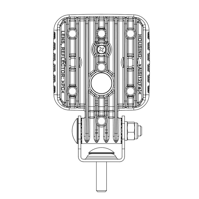 LED crvena barijera W266 - projicira crvenu liniju