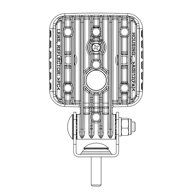 LED plava barijera W266 - projicira plavu liniju