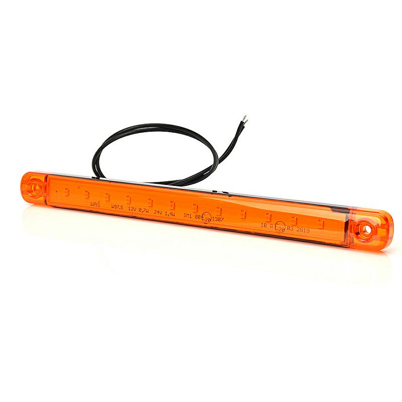 LED marker W97.5/720 SLIM žuti 238 mm