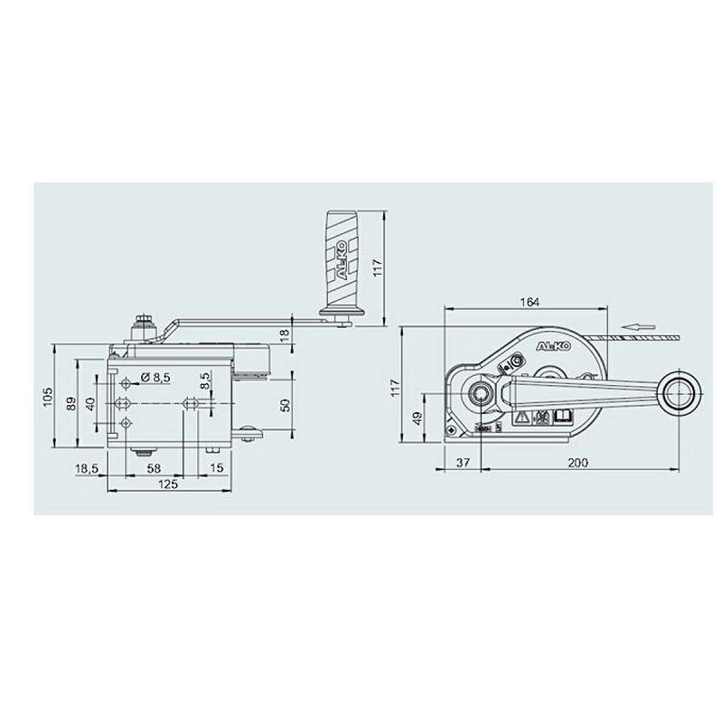 VITLO AL-KO OPTIMA 351 350 kg