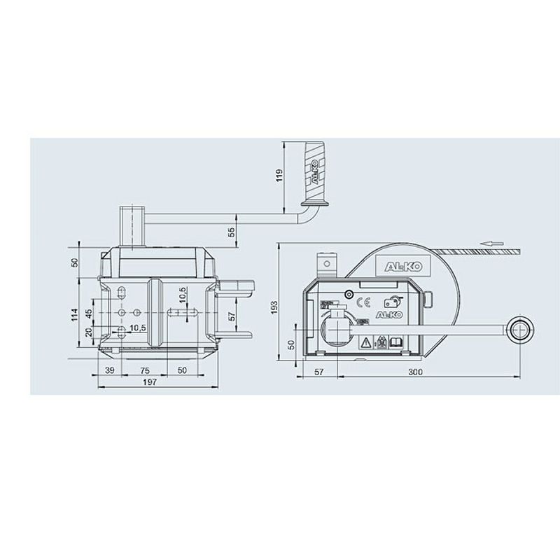 VITLO AL-KO OPTIMA 901A 900 kg