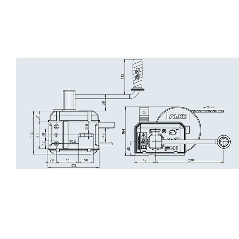 VITLO AL-KO OPTIMA 501 A 500kg