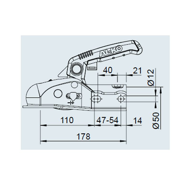 SPOJKA AK270 AL-KO