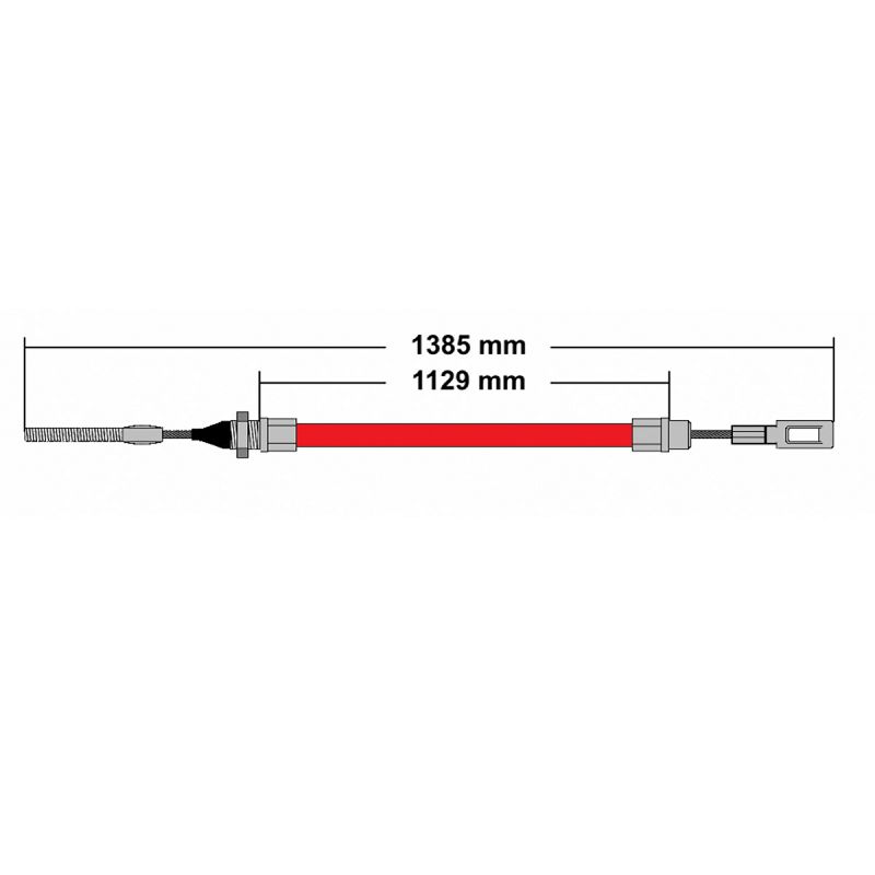 SAJLA KOČNICE AL-KO HL 1129 ušica+M8