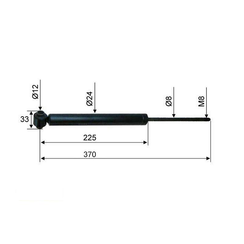 AMORTIZER HAHN ABR 15,3 370 mm