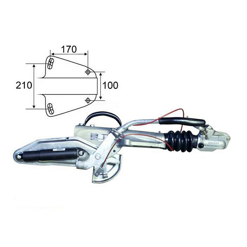 KOČNICA KNOTT KFG27 1400-2700 kg