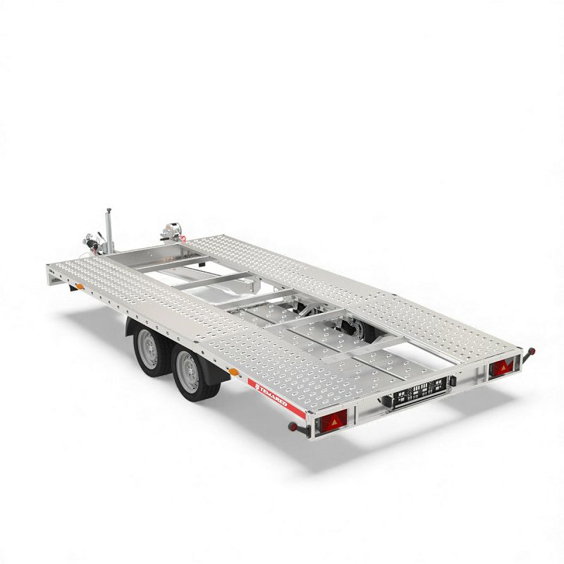 CAR DECK PLUS 4521/2 S 3000 kg+rez.kotač+nosač+LED svjetla