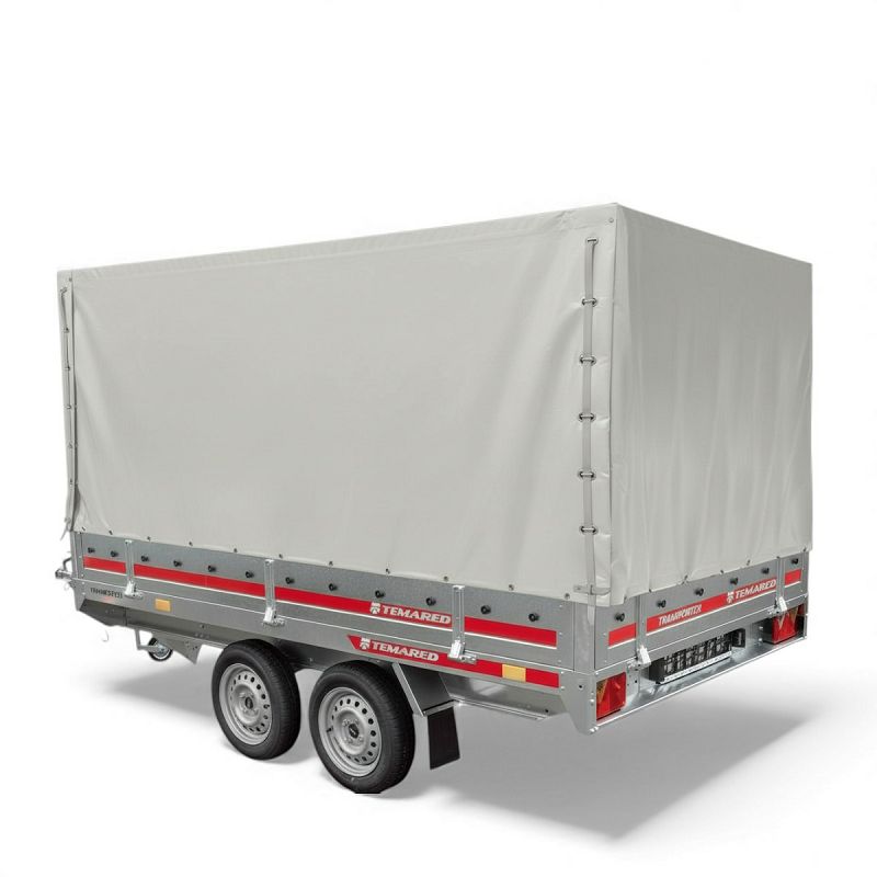 TRANSPORTER 2515/2 750 kg - pocinčane stranice+arnjevi+cerada