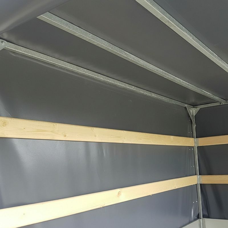 TRANSPORTER 2515/2 750 kg - pocinčane stranice+arnjevi+cerada